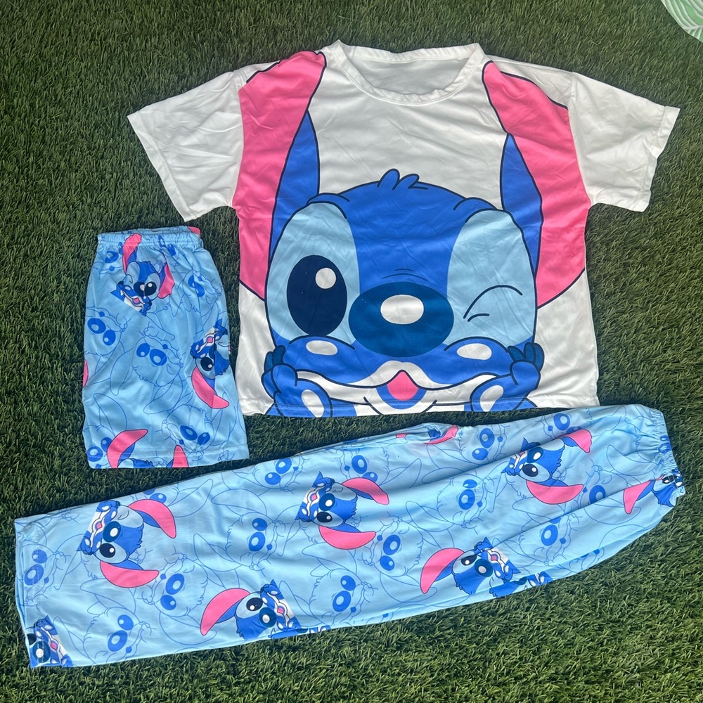 stitch pajama set (3pcs)